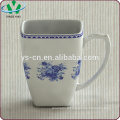 Ensemble de vaisselle en porcelaine bleu et blanc fabriqué en Chine